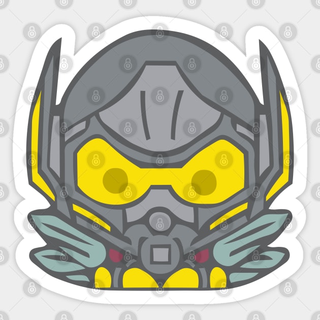 Wasp Antman and the Wasp Quantumania Sticker by TheTreasureStash